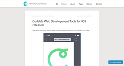 Desktop Screenshot of jeremycollins.net